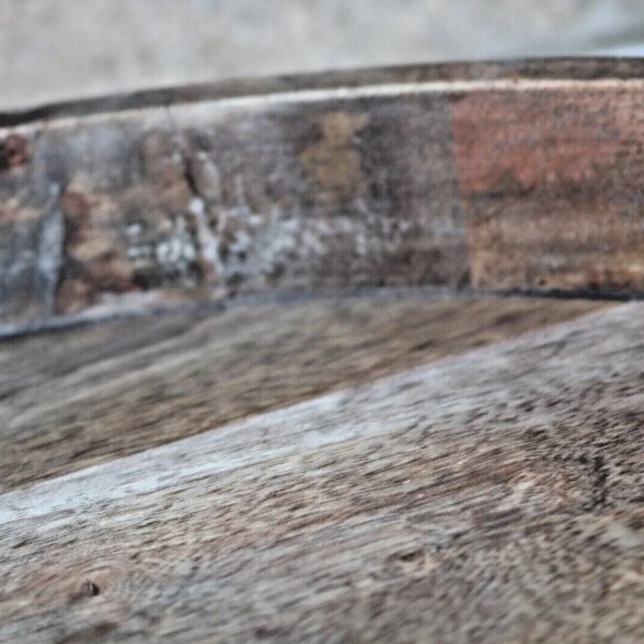 Mikasa Round Lazy Susan Serving Tray, 18-Inch, Mango Wood - Picture 12 of 16